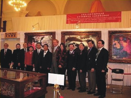 义云高大师于旧金山举办成就展 首日冠盖云集-图片2
